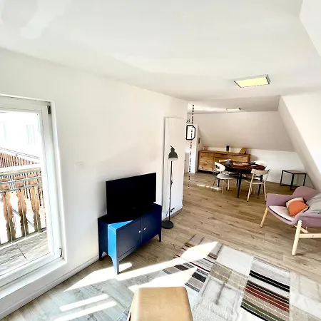 Sous Les Toits Avec Garage Et Terrasse A Apartmán Ribeauvillé