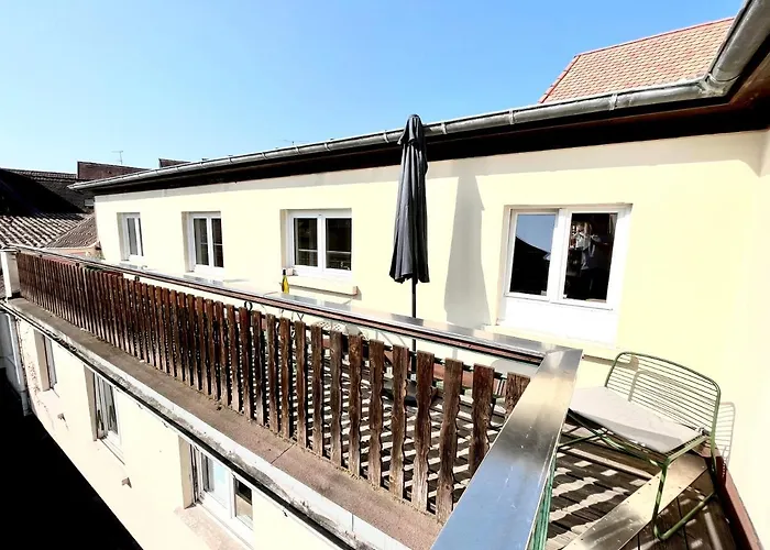 Sous Les Toits Avec Garage Et Terrasse A Lejlighed Ribeauvillé